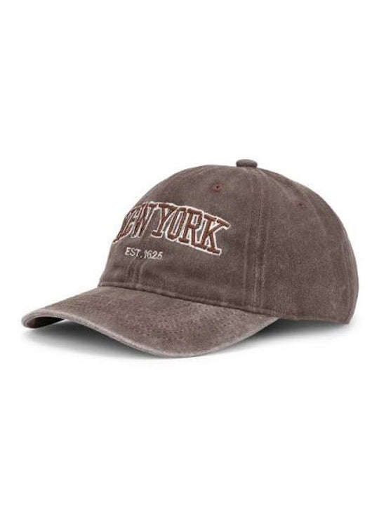Sui Ava Everyday New York Cap Washed Brown