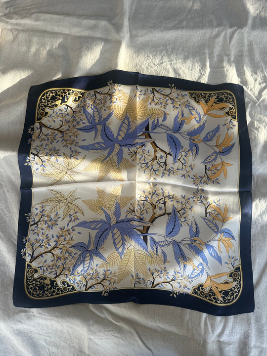 Plissé Copenhagen Bjanka Scarf Navy