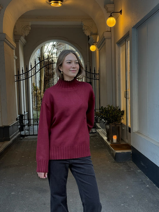 Minimum Darcys turtleneck merlot