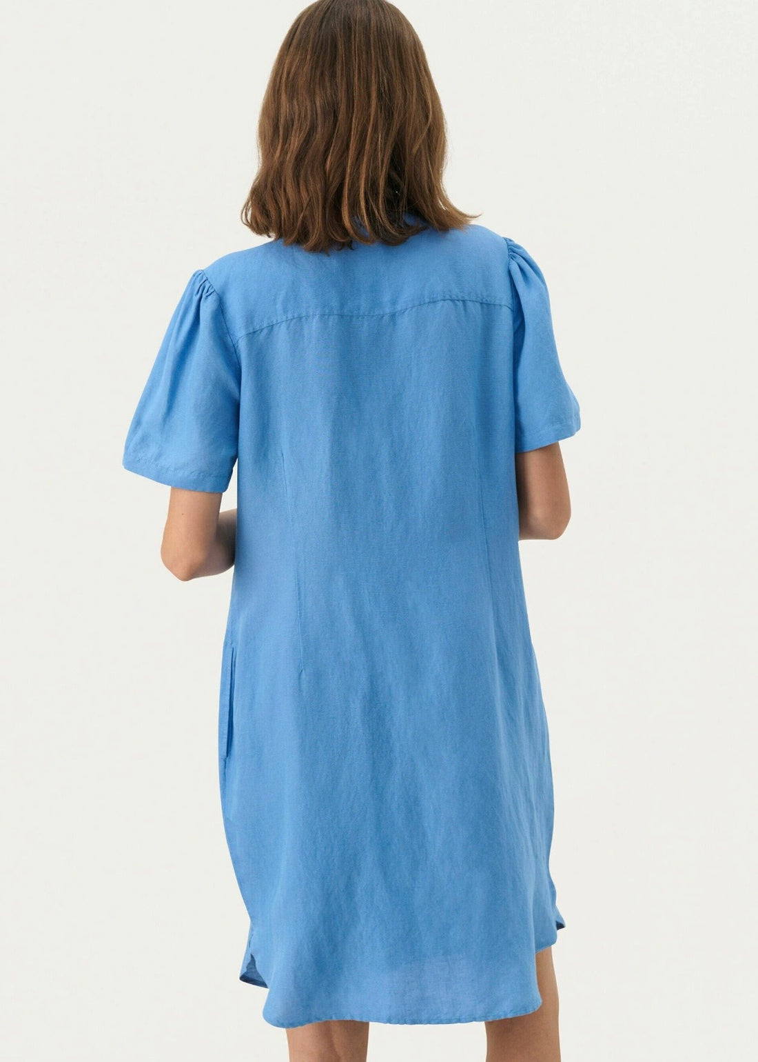 Part Two Aminase dress silver lake blue