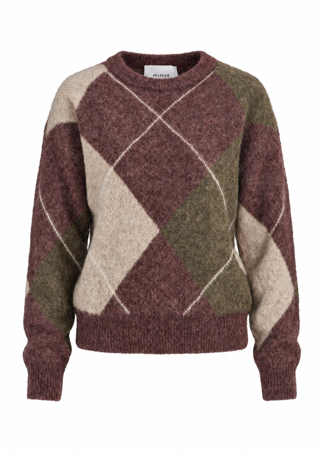 Minus MSRevea Knit Pullover Maroon Red