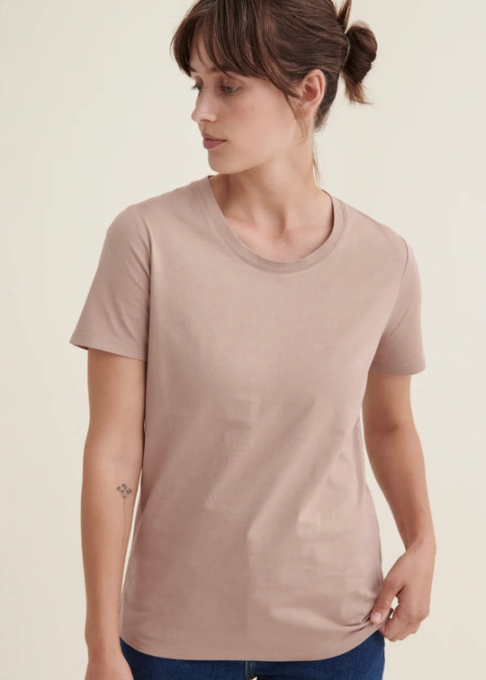 Basic Apparel Rebekka Tee Gots Amphora