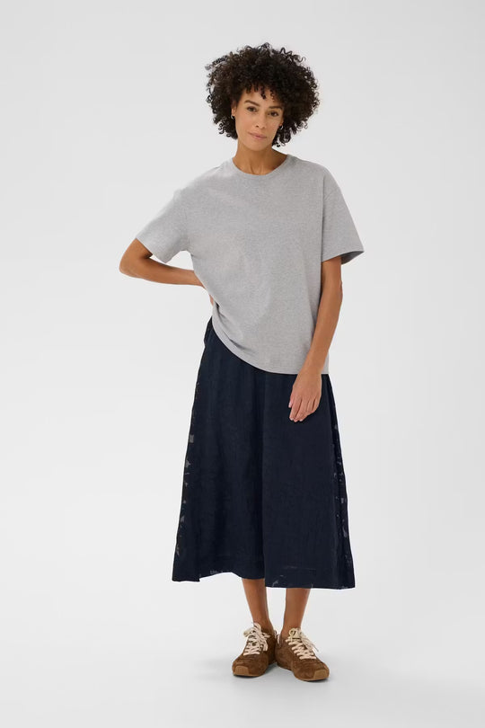 Part Two Zoya skirt navy