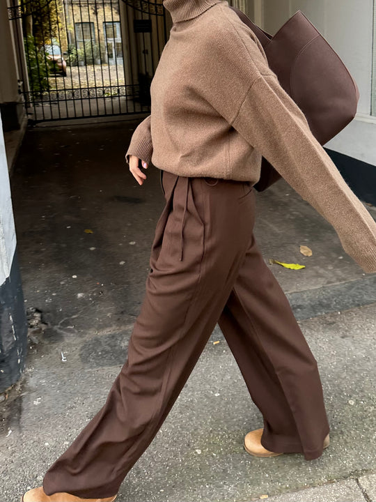 Minimum Gunli Pants Fudge (brun)