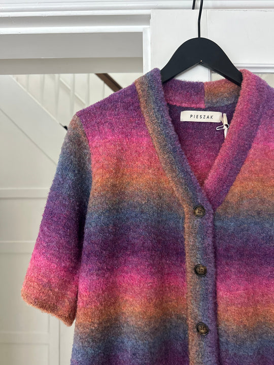 Pieszak PD-New Dew SS Cardigan 350 Bright Grape