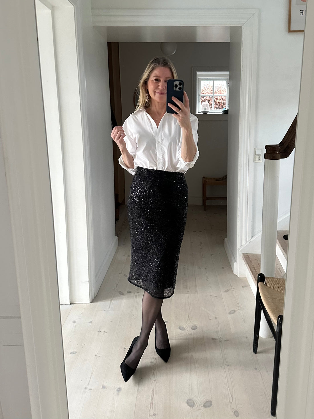 Soaked SLAdea Midi Skirt black
