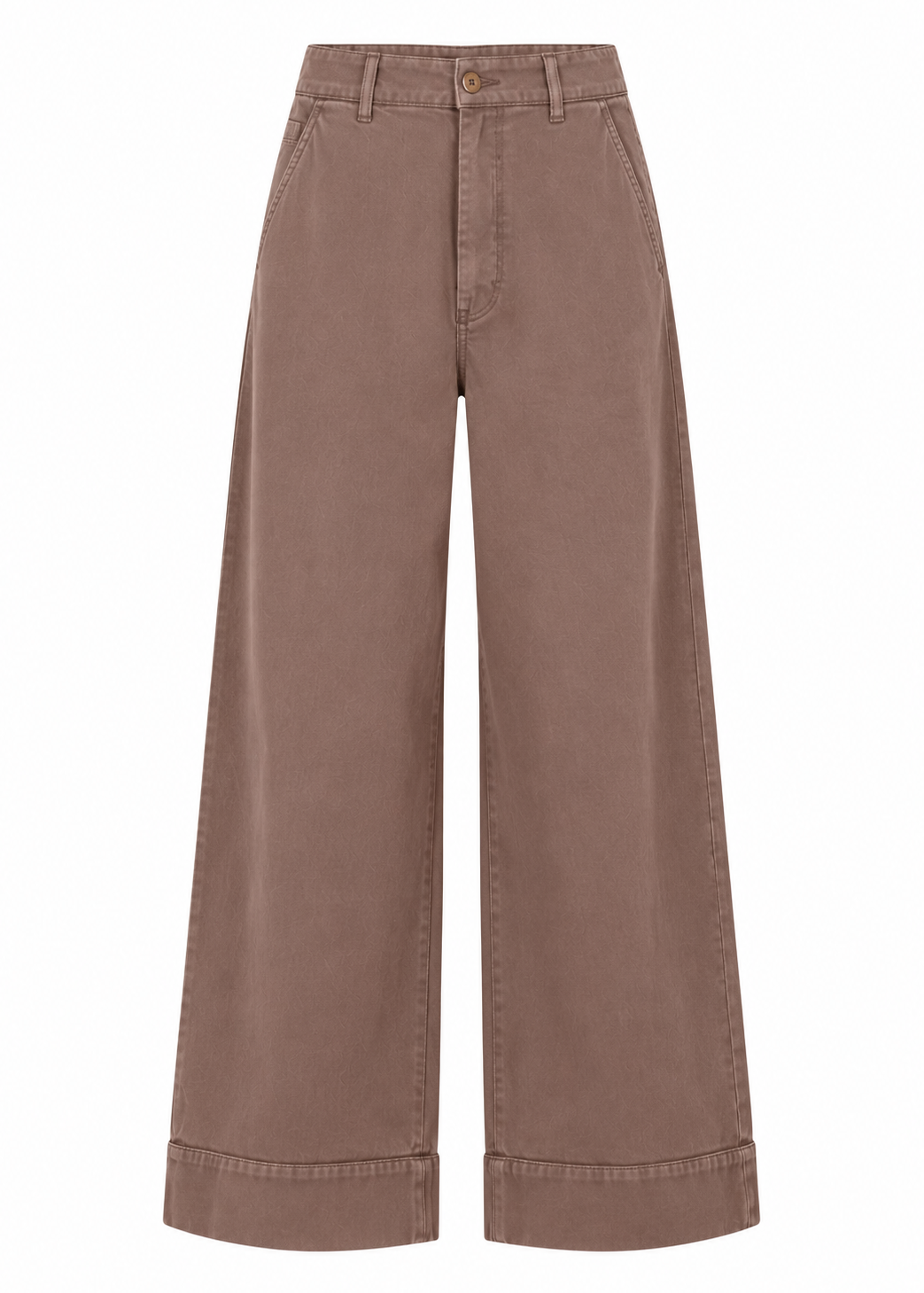 La Rouge Line Pants Soil Brown