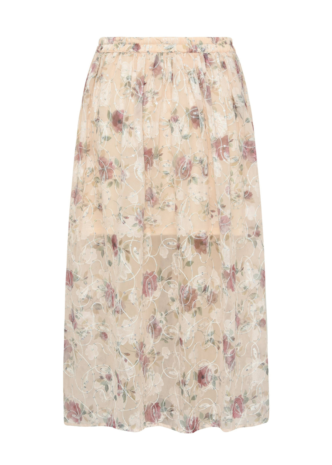 A-View Flounce skirt Sand