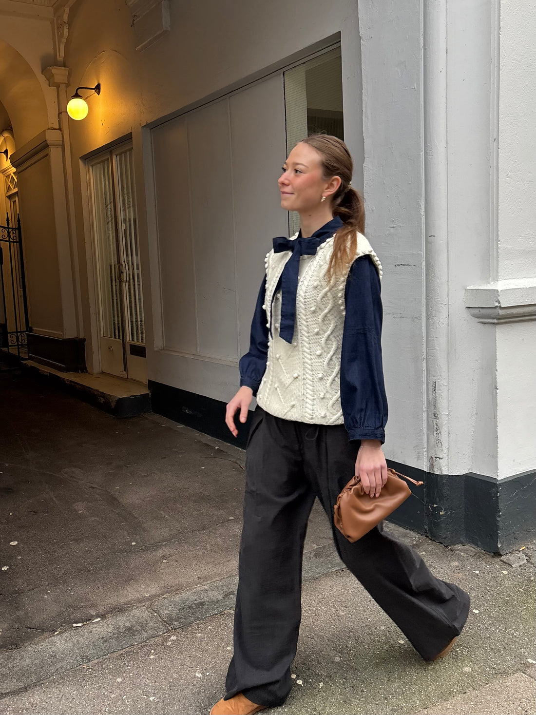 Sofie Schnoor KamelaSW Vest off-white