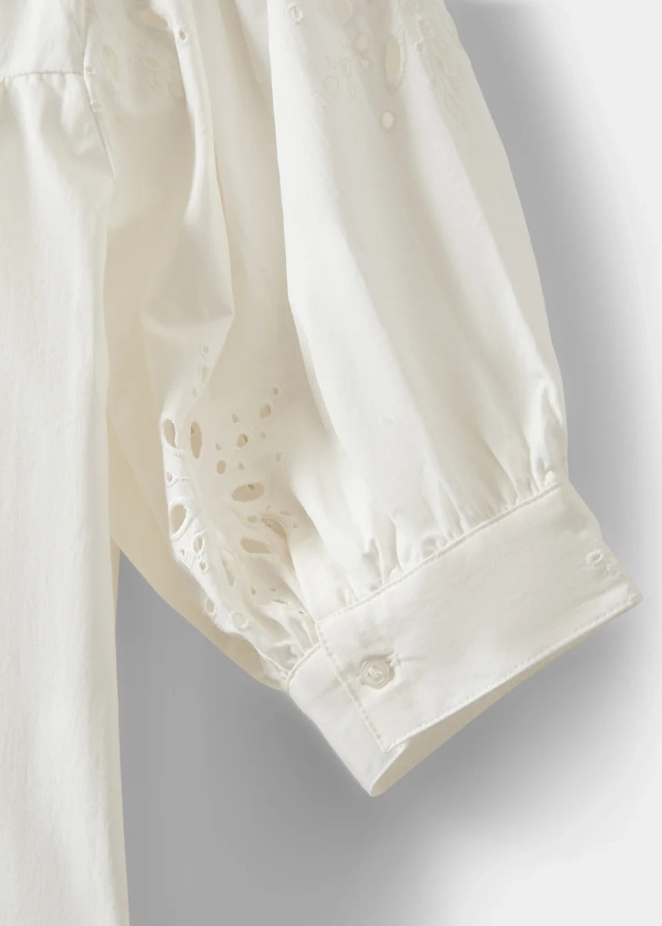 Sofie Schnoor Alessia Broderie Anglaise shirt snow white