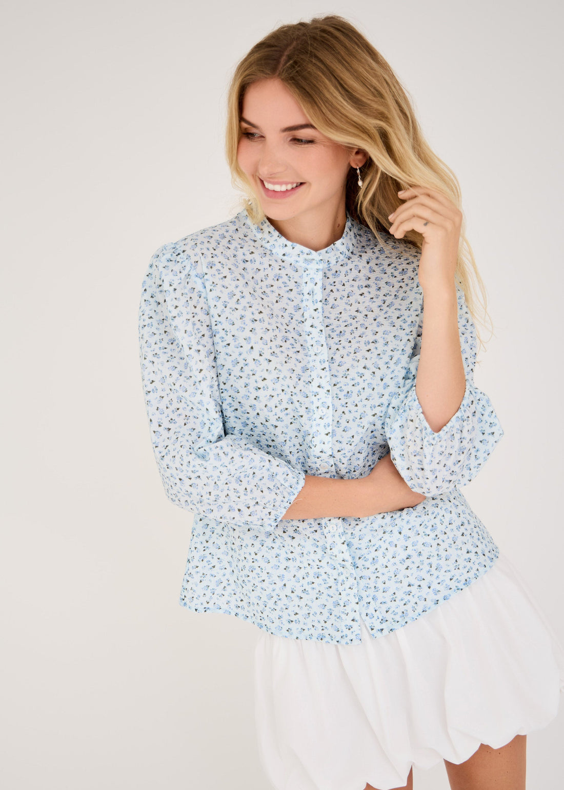 A-View Kate shirt  Light Blue/Blue
