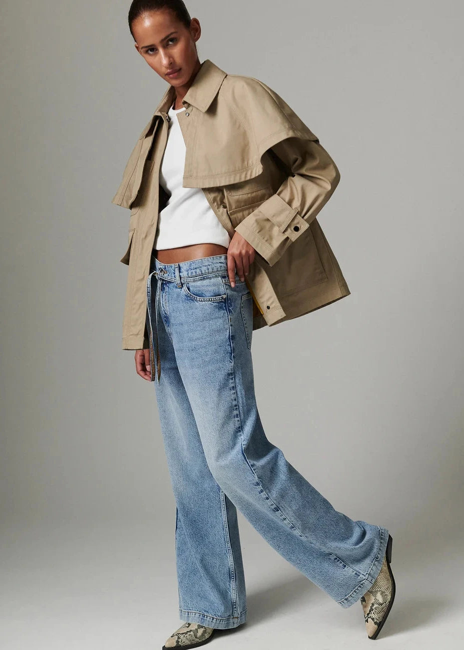DAY Birger ét Mikkelsen Amira - Heavy Cotton Jacket Chincilla