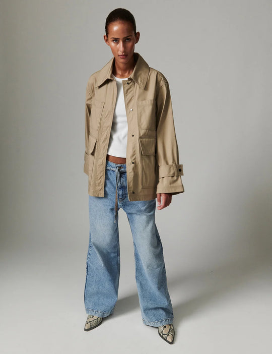 DAY Birger ét Mikkelsen Amira - Heavy Cotton Jacket Chincilla