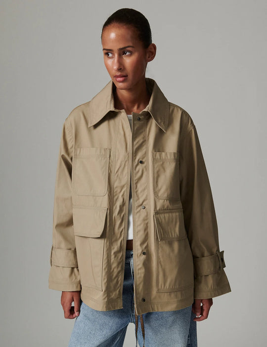 DAY Birger ét Mikkelsen Amira - Heavy Cotton Jacket Chincilla