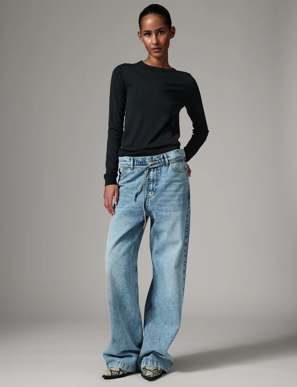 DAY Birger ét Mikkelsen Annabelle king - Daily Elements Pullover Black