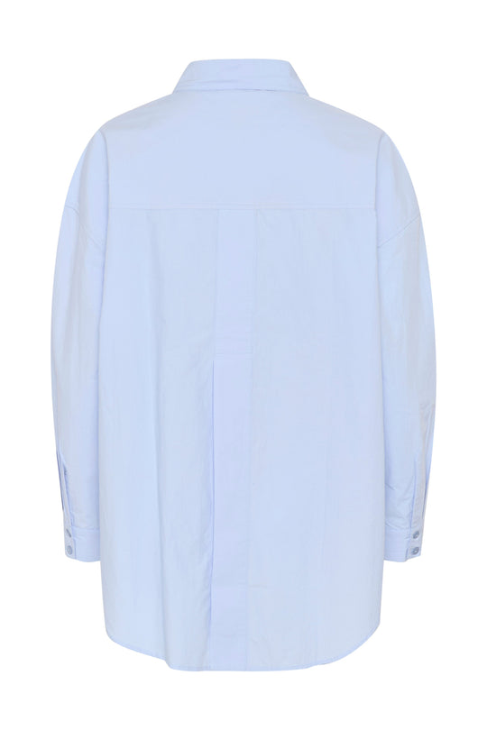 My Essential Wardrobe SunnaMW Boxy Shirt Kentucky Blue