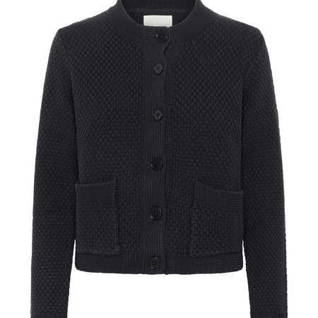 Part Two ElmiePW Cardigan Dark Navy