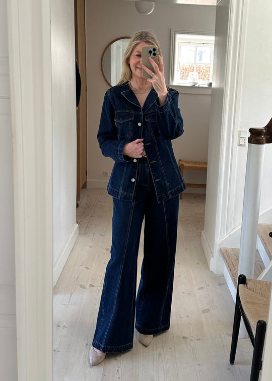 La Rouge Clara jacket Dark Denim