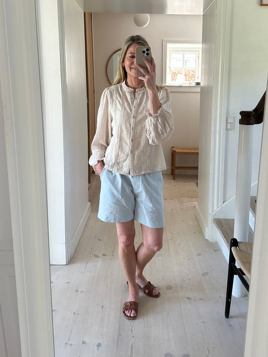 Neo Noir Marlowe Deco Blouse