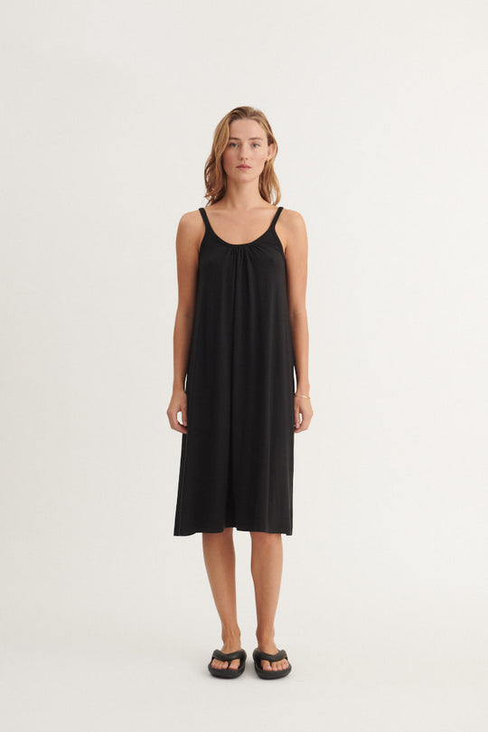 Basic Apparel Jo Strap Dress black