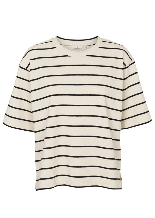 Basic Apparel Anneli Oversized Tee Birch/Black