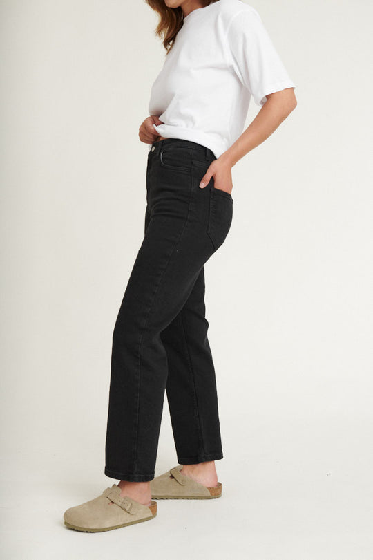 Basic Apparel Ellen Black Jeans Black