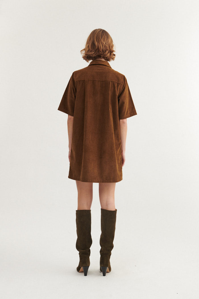 Basic Apparel Isa Polo Dress Desert palm
