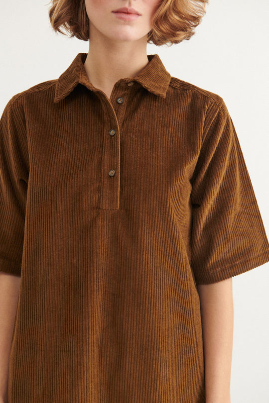 Basic Apparel Isa Polo Dress Desert palm