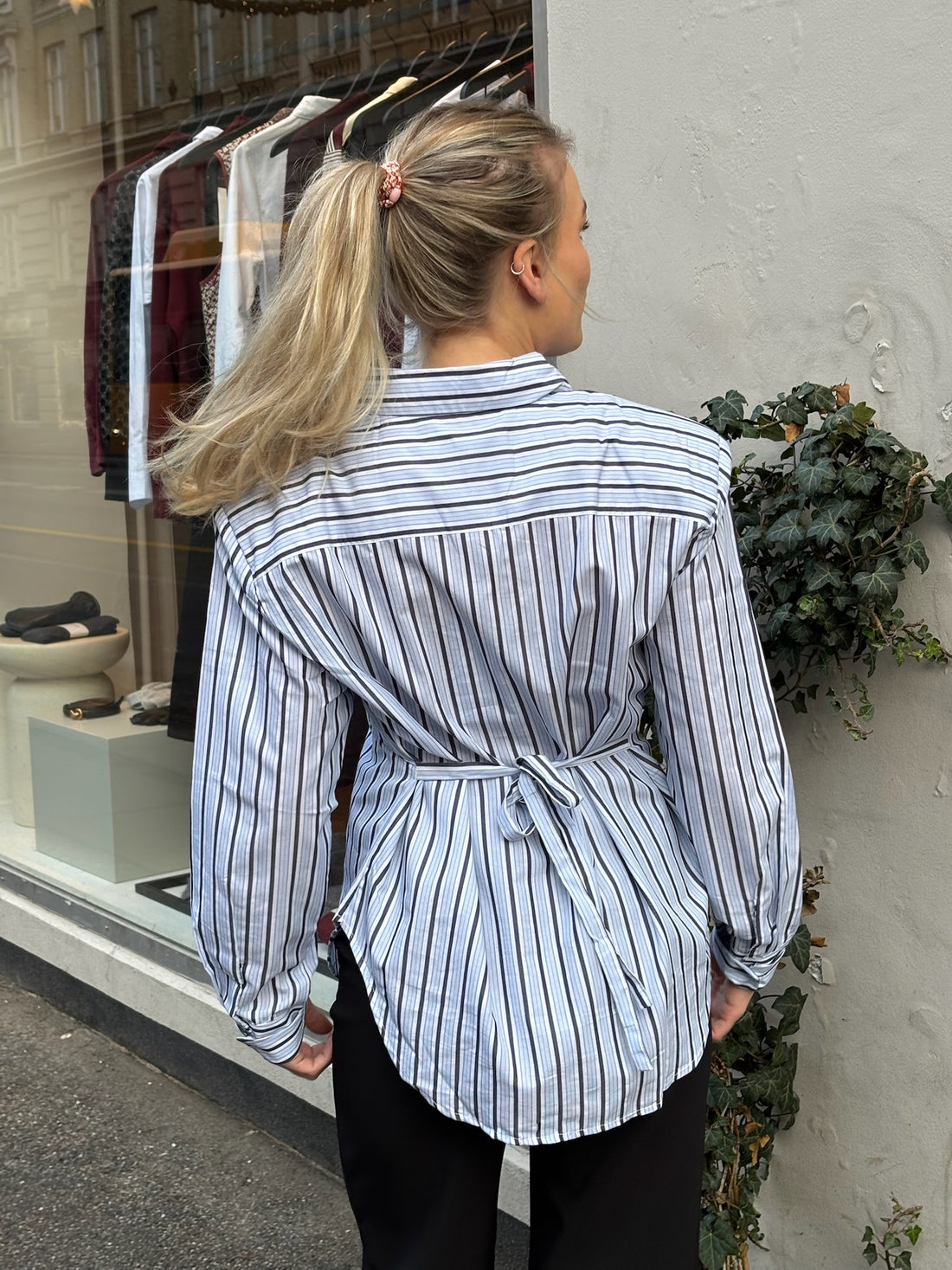 Minus MSJenni Shirt 2994S Sky Captain Stripe