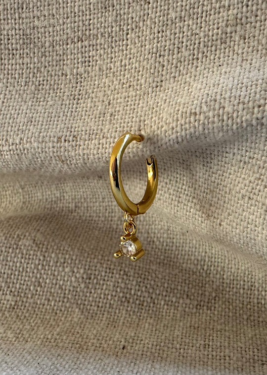 Black design by Camilla Folkman Vivi hoop