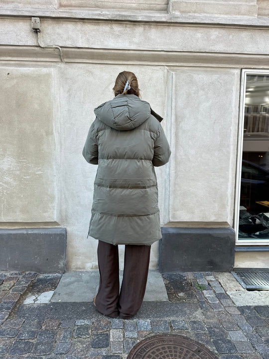 Part Two LisannePW OTW Dun puffercoat Smokey Oliven
