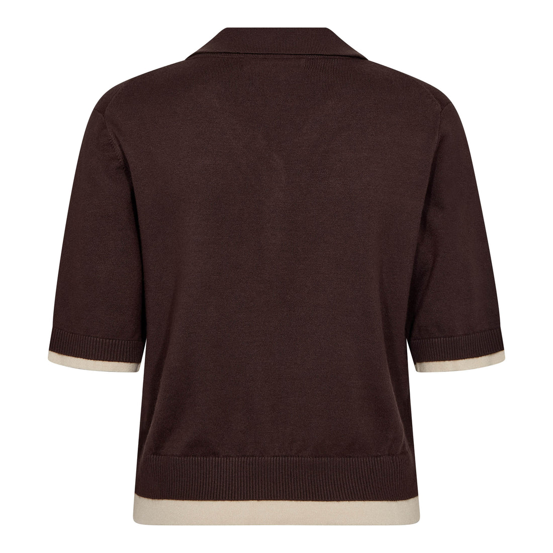 Co’Couture 42019 Luecc Crop Cardigan Dark Brown