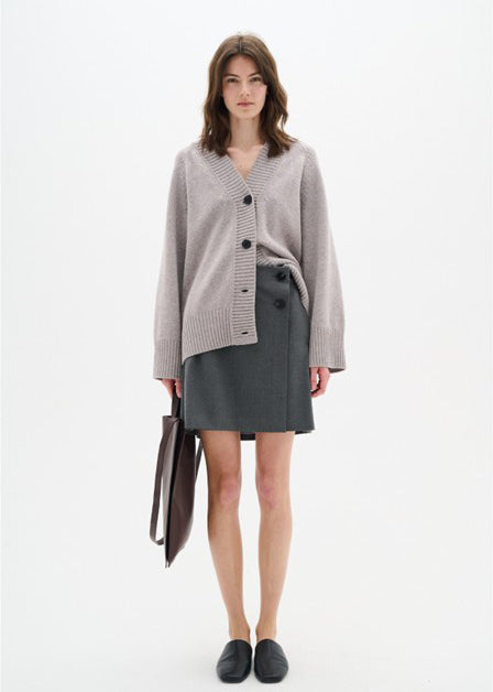 InWear NataliaIW Skirt Antrecite Grey Melange