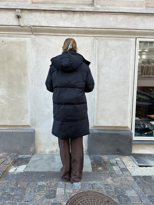 Part Two LisannePW OTW Dun puffercoat black