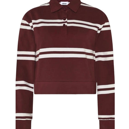 Minimum Bianca Polo GOTS Merlot