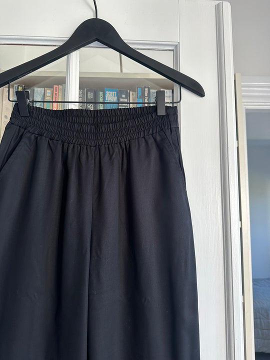 Schulz par foule panne pantalon noir