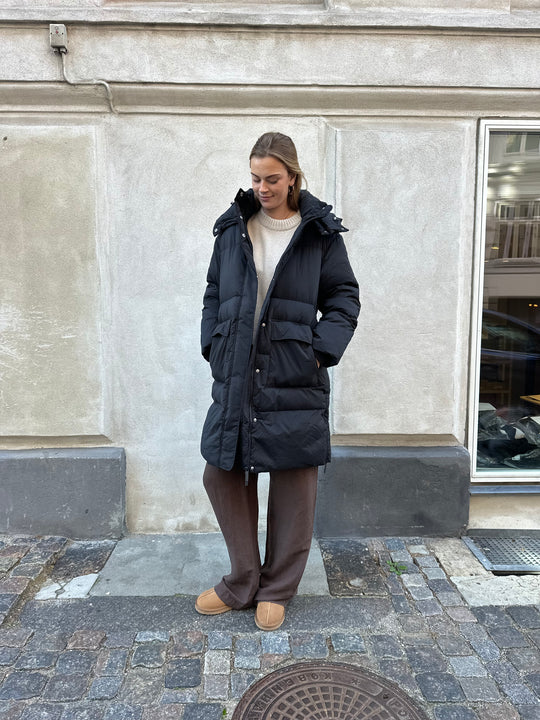 Part Two LisannePW OTW Dun puffercoat black