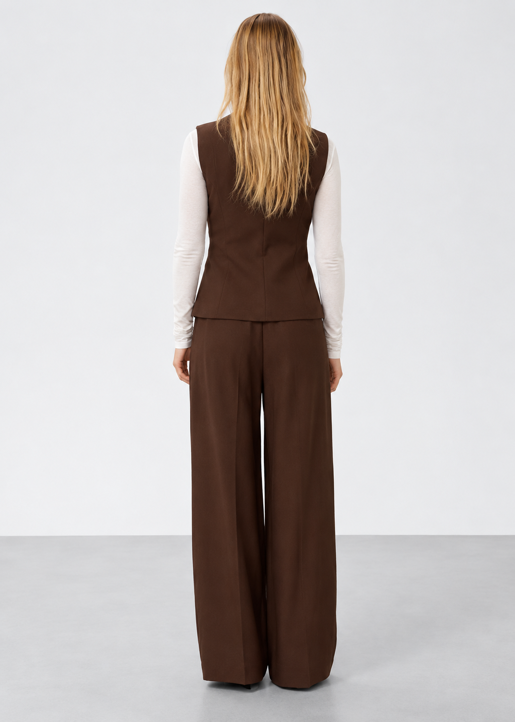 Soaked SLSemiki Waistcoat Brown Stone