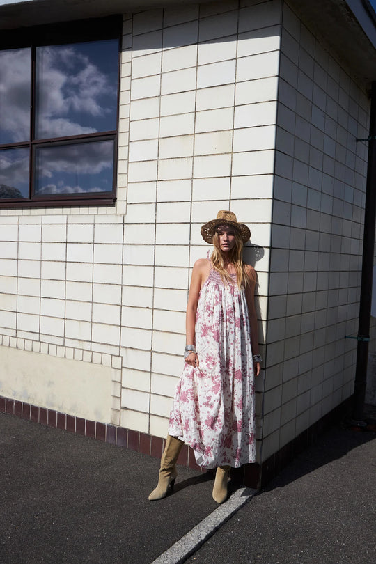 Lollys Laundry AngoLL Maxi Dress SL 74 flower print