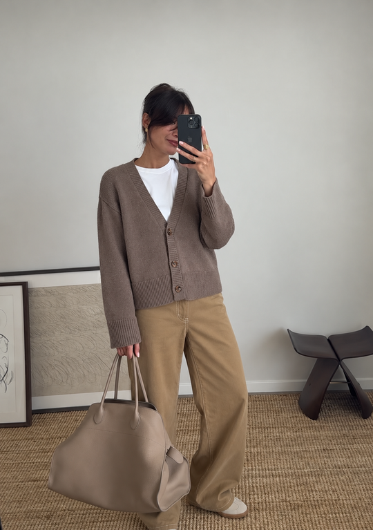 Sofie Schnoor Levasw cardigan Brown Fudge