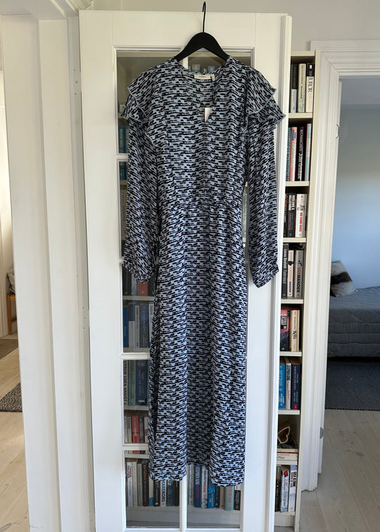 Inwear CessieIW V-neck Dress Blue Diffused Wall