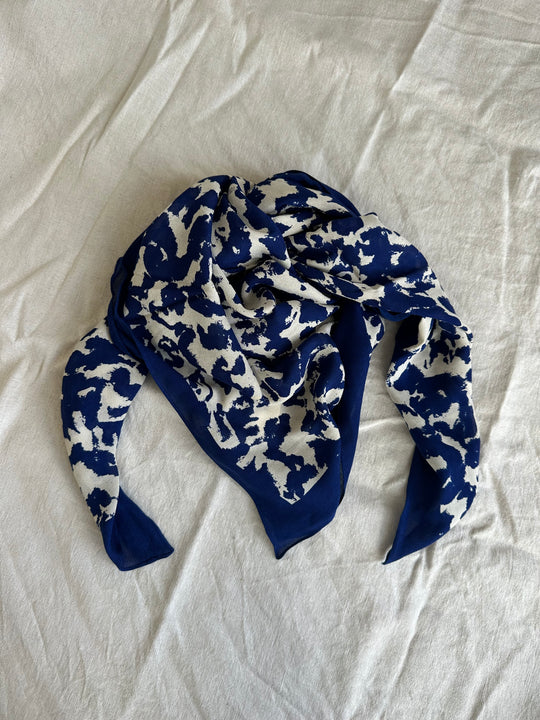 InWear FarleyIW Scarf Artistic Shadow Blue