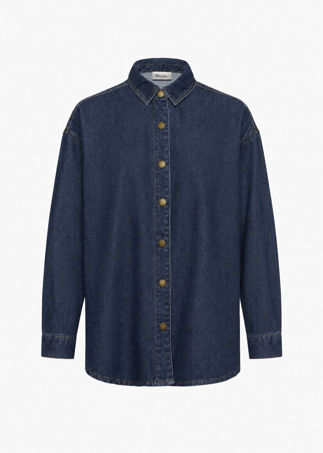 My Essential Wardrobe Denim Shirt MWHilma 171 Dark Blue Wash