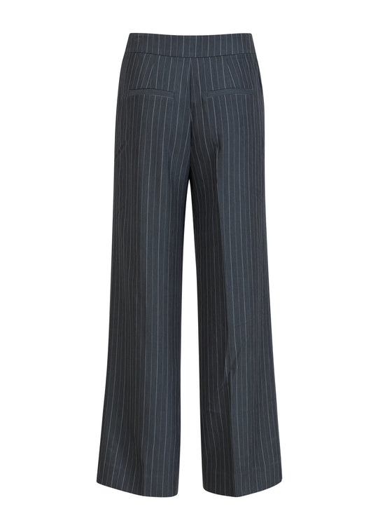 Coster Copenhagen CC Heart Maxine trousers grey pinstripe