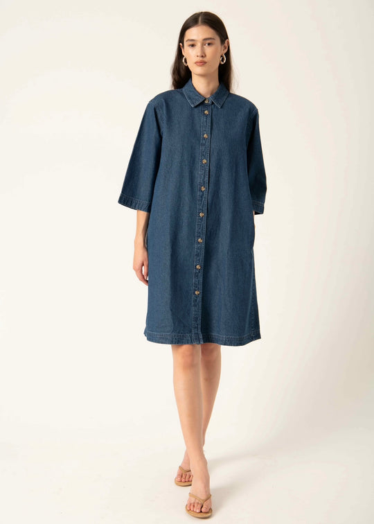 Soaked SLDielle Denim Dress