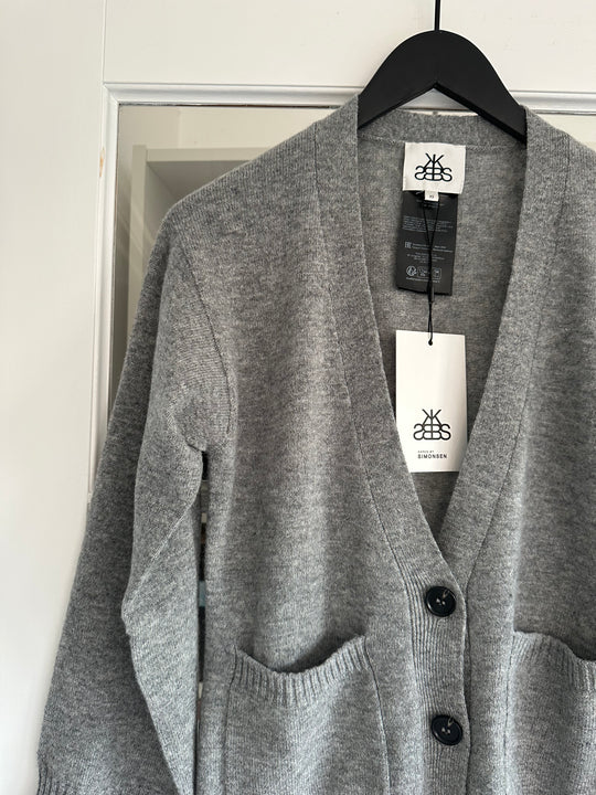 Karen by Simonsen KBAnemone Cardigan Medium Grey Melange