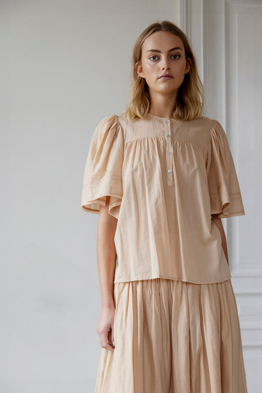 Project AJ117 Cleo Blouse Sand