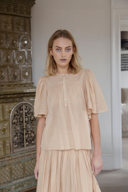 Project AJ117 Cleo Blouse Sand