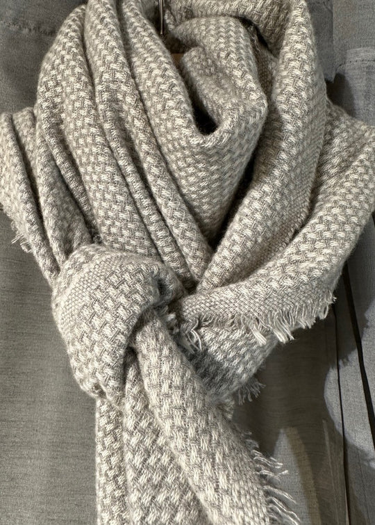 Basic Apparel Cavali Scarf Light Grey Mel.
