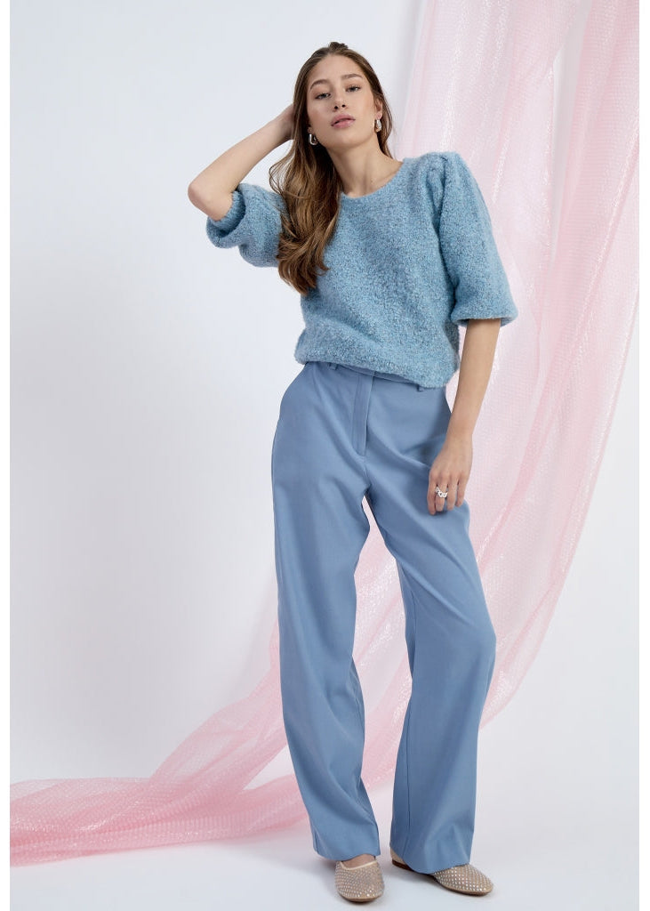 Minus MSLivina Straight Leg Pant 1043 Citadel Blue